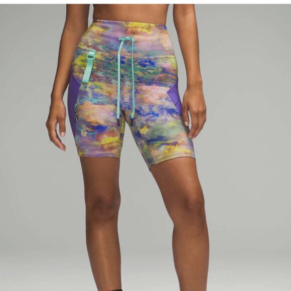 Lululemon Cargo Super-High-Rise Hiking Short 8" Altered Nature Multi - Picture 6 of 6